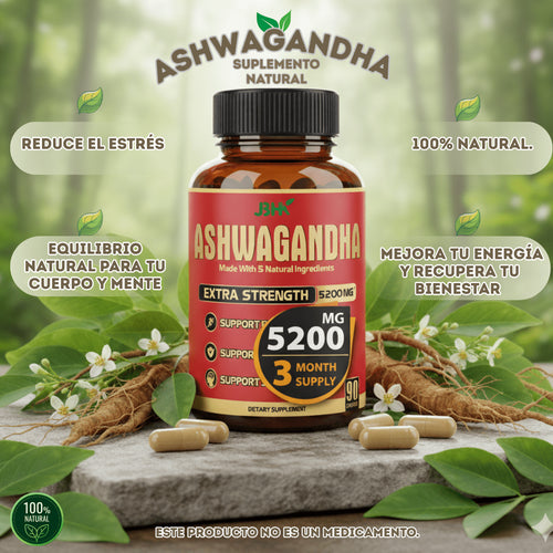 Ashwagandha Natura OFERTA 50% 90 Capsulas