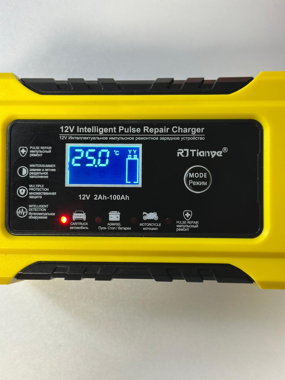 Cargador de Bateria de Pulsos 12V