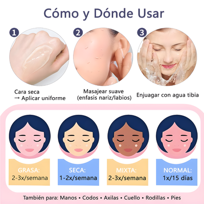 Gel Exfoliante QUARXERY Purificante 50gr