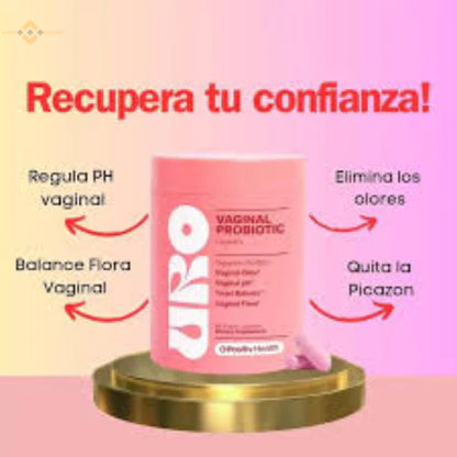 PROBIOTICOS VAGINALES FEMENINO URO 60 Capsulas