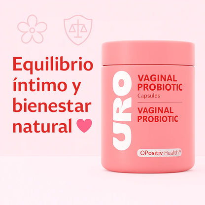 PROBIOTICOS VAGINALES FEMENINO URO 60 Capsulas