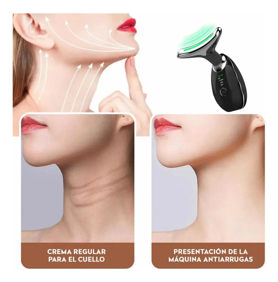 Masajeador Facial Cuello Antiarrugas