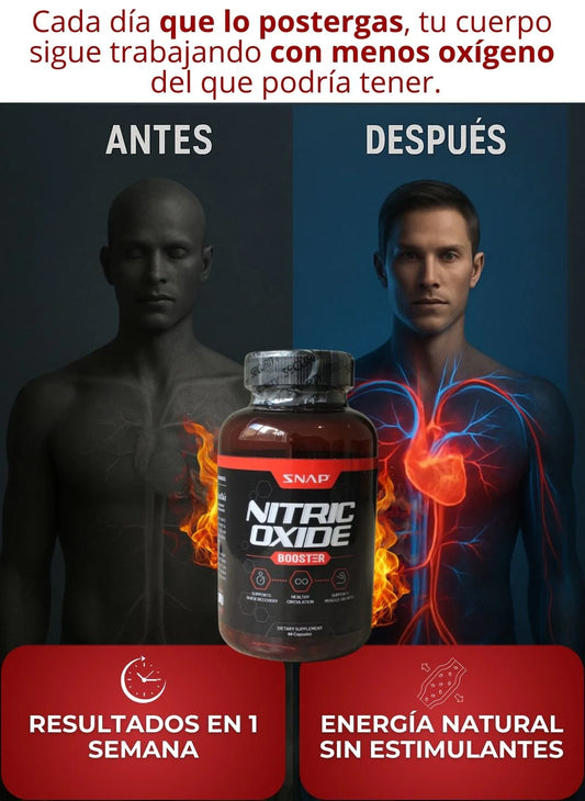 OXIDO NITRICO BOOSTER - POTENCIA TU RENDIMIENTO + Prostata 🔥¡ÚLTIMAS UNIDADES!🔥